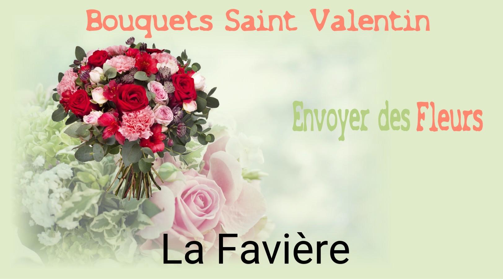 Roses de Saint-Valentin livrées à La Favière